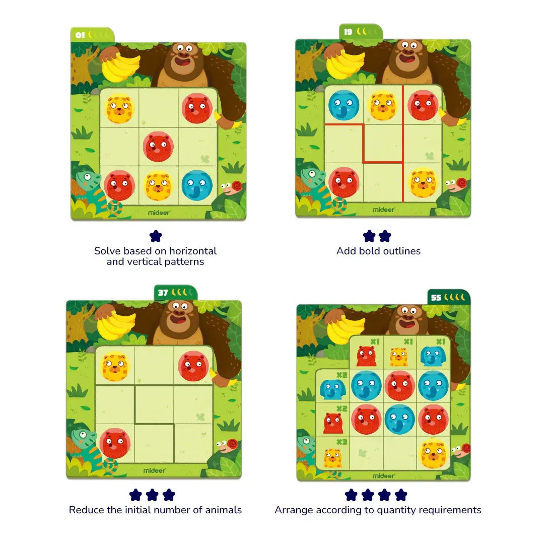 Level 3 Sudoku: Dinosaur Park