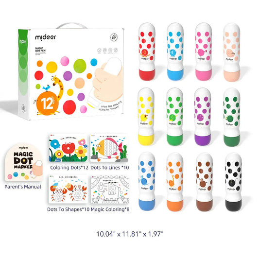 Magic Dot Pen 12 Colors