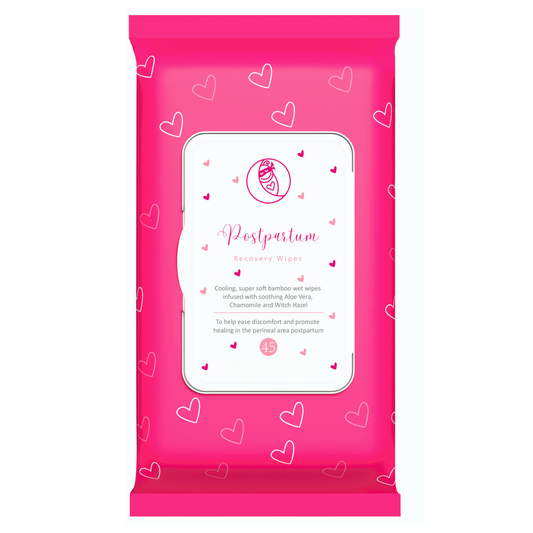 Ninja Mama Witch Hazel Postpartum Recovery Wipes, 45 Pack