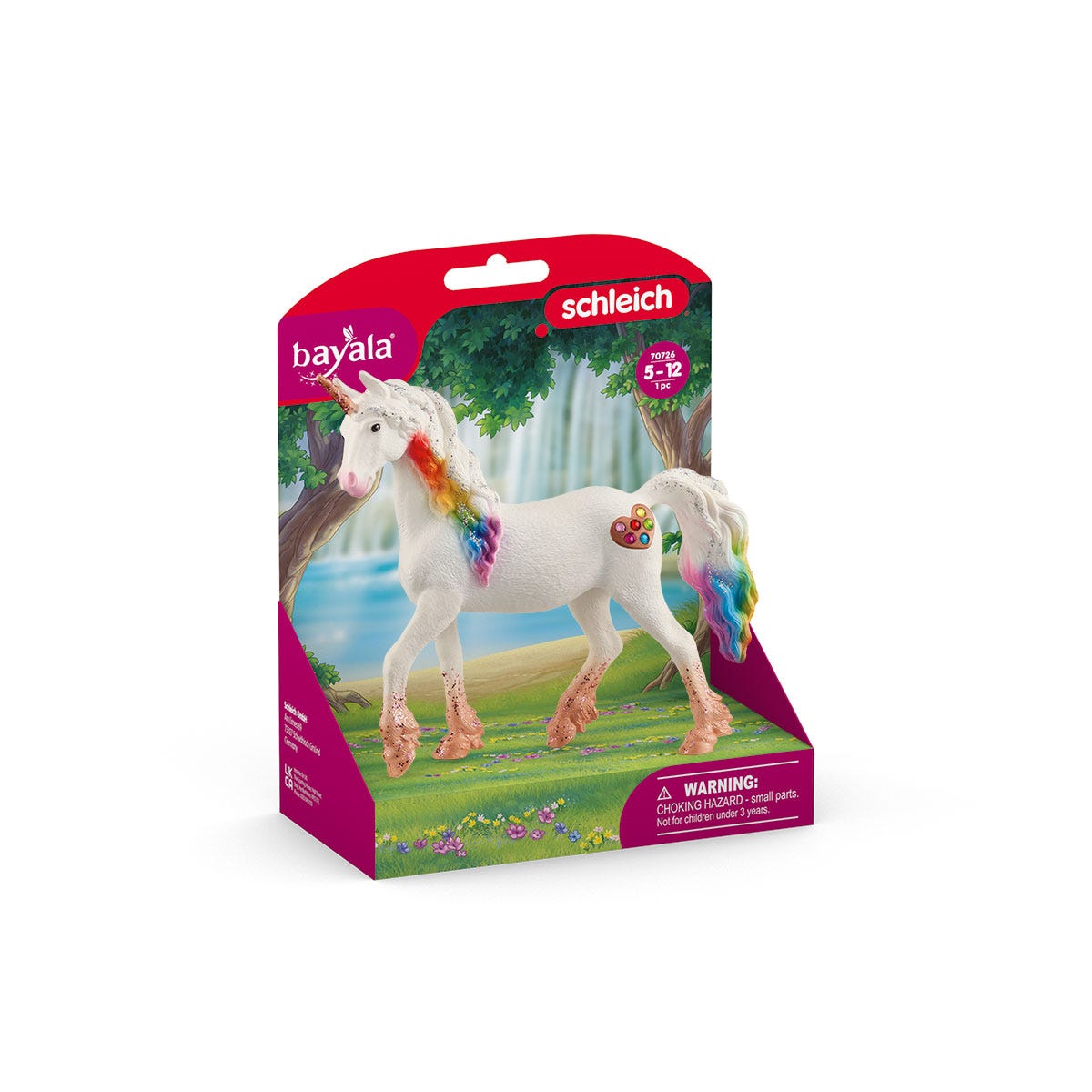 Jument Licorne Arc-en-ciel d'Amour