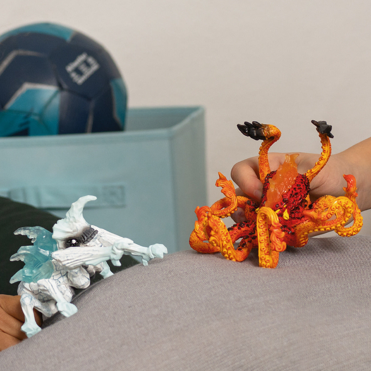 Ice Bug vs. Fire Kraken