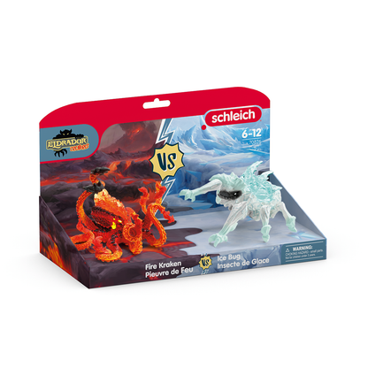 ELDRADOR Ice Bug versus Fire Kraken