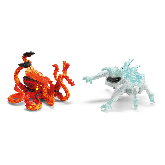 Insecte de glace contre kraken de feu ELDRADOR
