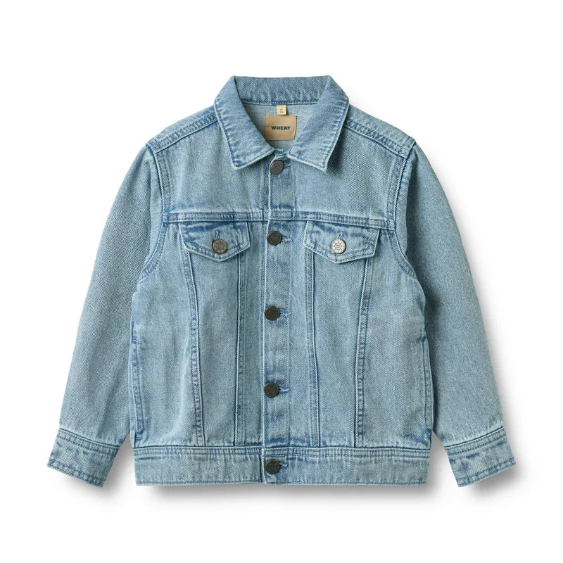 Denim Jacket Bowie | Light Blue | Wheat Kids