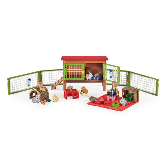 Pique-nique avec petits animaux de compagnie