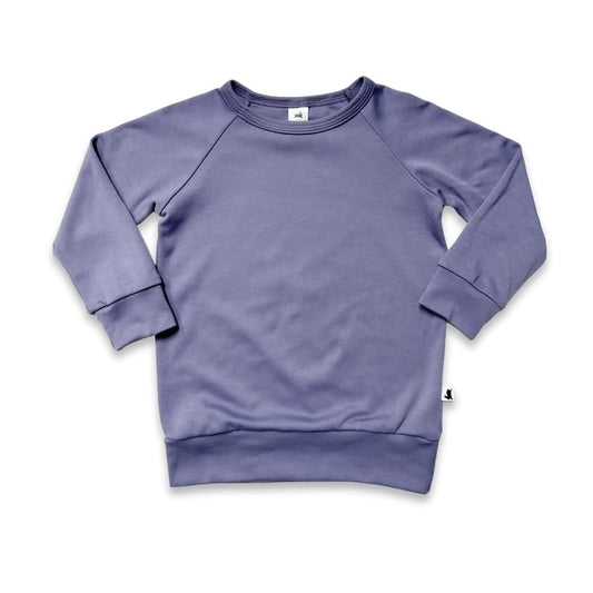 Baby/Kids' Bamboo Raglan Pullover | Dusty Lilac