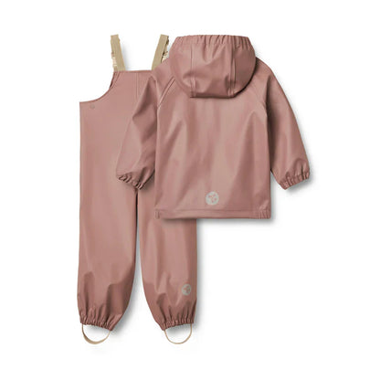Ensemble de pluie Charlie | Lilas poudré | Wheat Kids