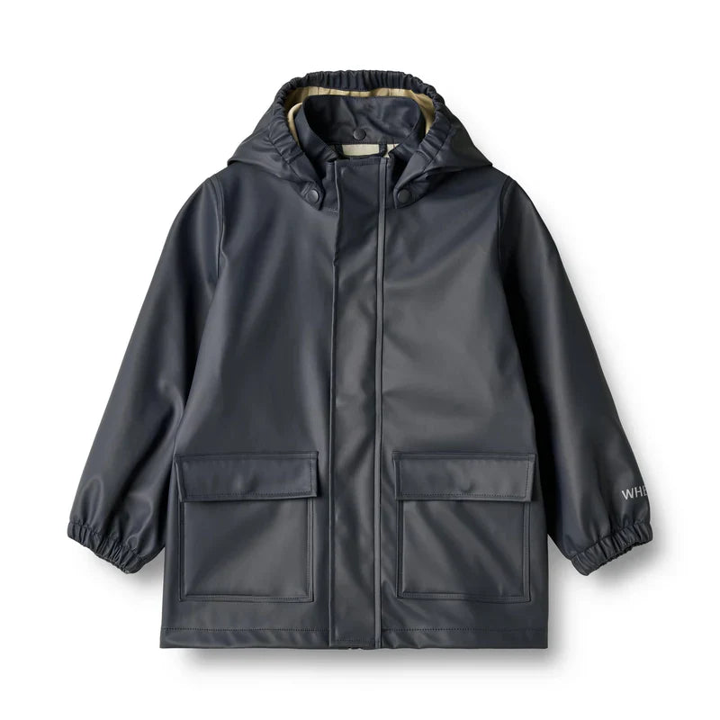 Veste de pluie Ollo | Encre | Blé Enfant