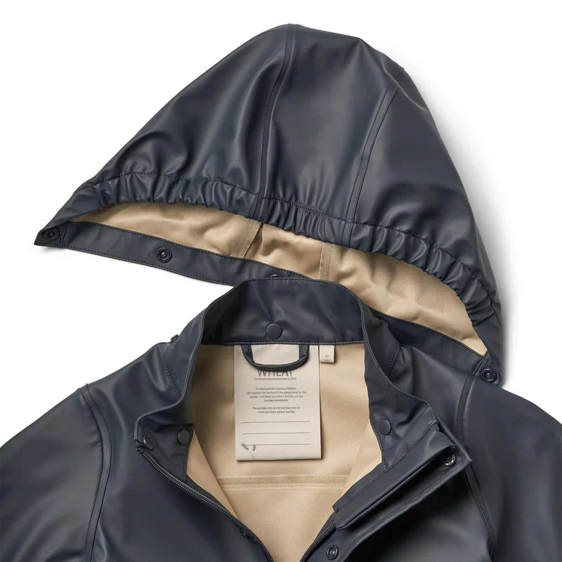 Veste de pluie Ollo | Encre | Blé Enfant