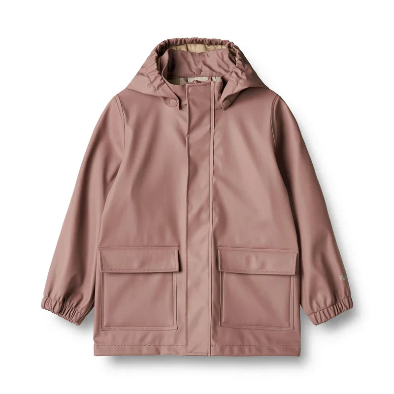 Veste de pluie Ollo | Lilas Poudré | Wheat Kids