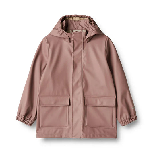 Veste de pluie Ollo | Lilas Poudré | Wheat Kids