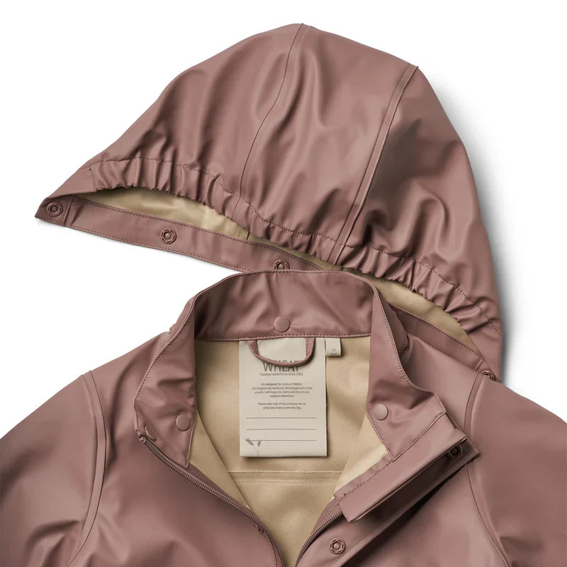 Veste de pluie Ollo | Lilas Poudré | Wheat Kids