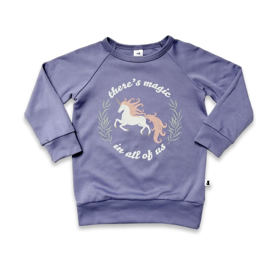 Haut rayé à manches raglan en bambou pour bébé/enfant | Big Energy en noir