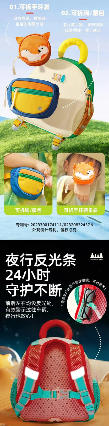 Mideer kids waterproof backpack