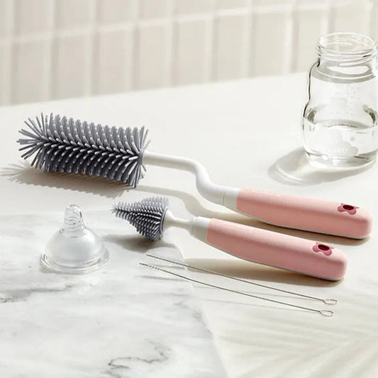 Silicone Bottle Brush Set 4pcs