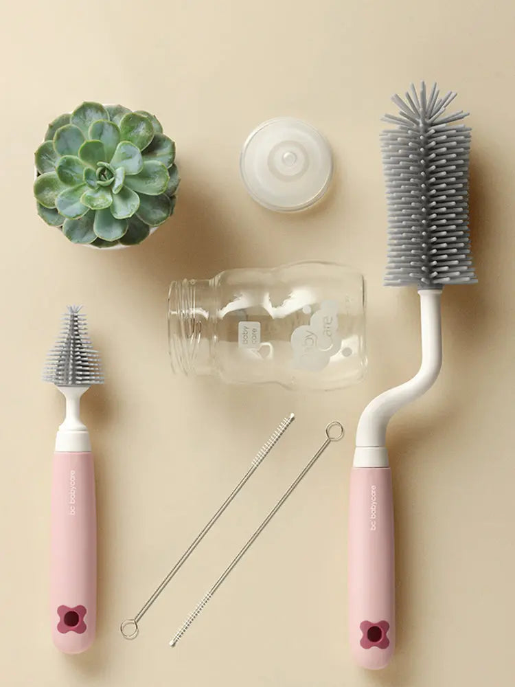 Silicone Bottle Brush Set 4pcs