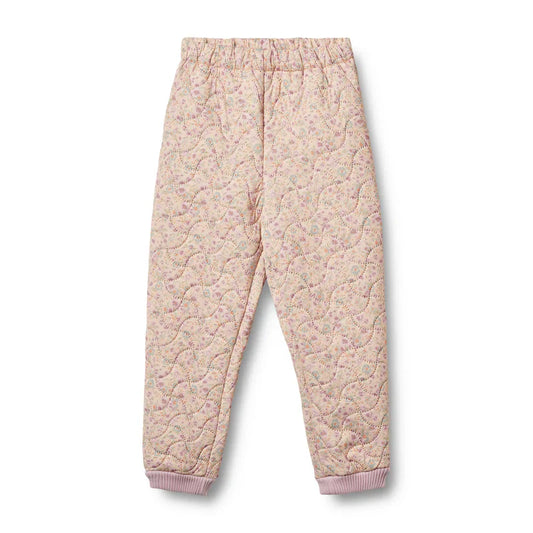Pantalon thermique Alex | Prairie Fleurie Poudrée | Wheat Kids