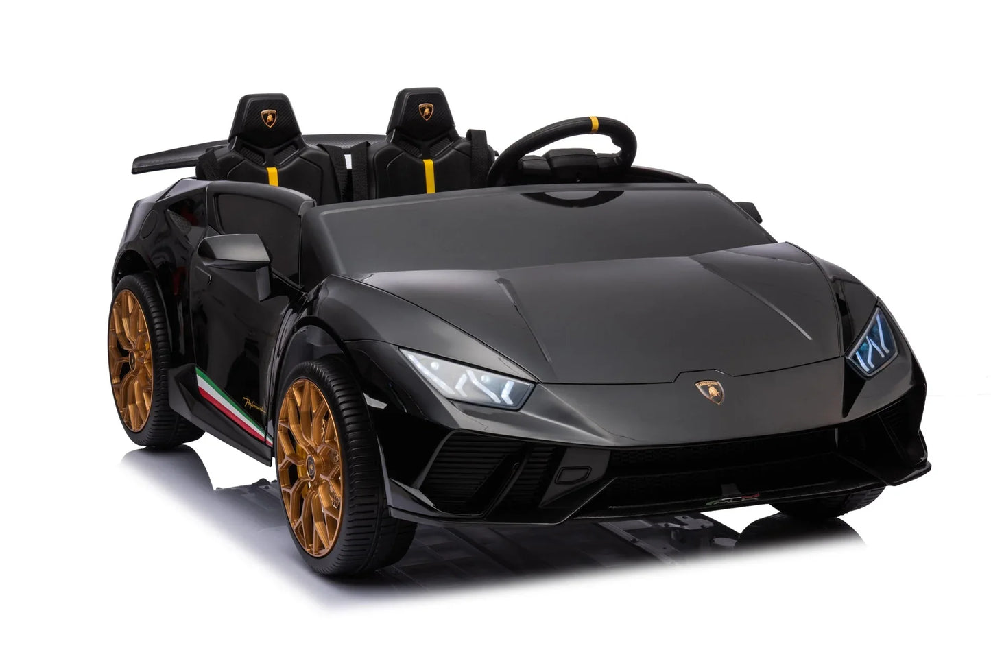 Voiture électrique pour enfants de luxe 2 places Lamborghini Huracan 24V 2026 avec télécommande