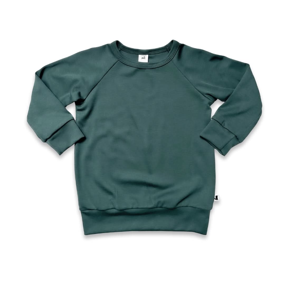 Baby/Kids' Bamboo Raglan Pullover | Dusty Lilac
