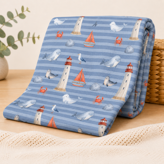 Fleuve Saint-Laurent Bamboo Muslin