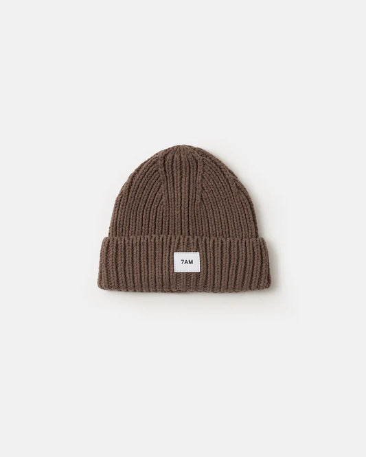 Chunky Beanie | Brown | 7am