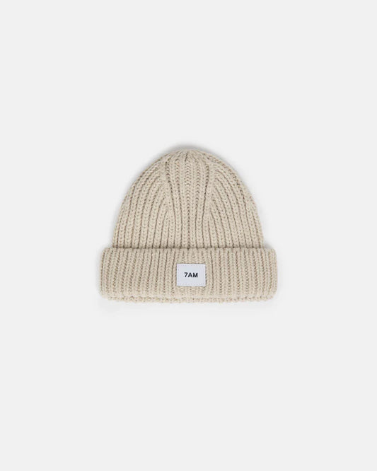 Bonnet chunky | Sable | 7h du matin