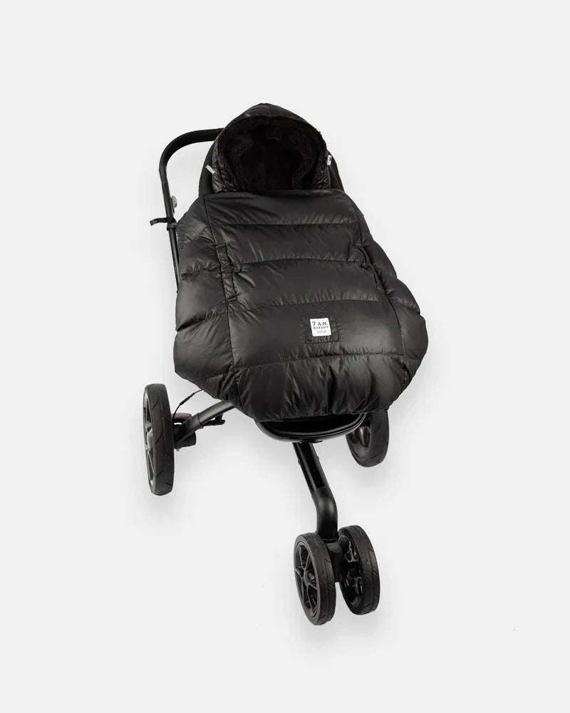 K-Poncho - Plush | 7am Enfant |  Heavy Weight Black