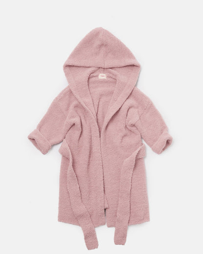Robe en molleton | Rose cendré | 7 h