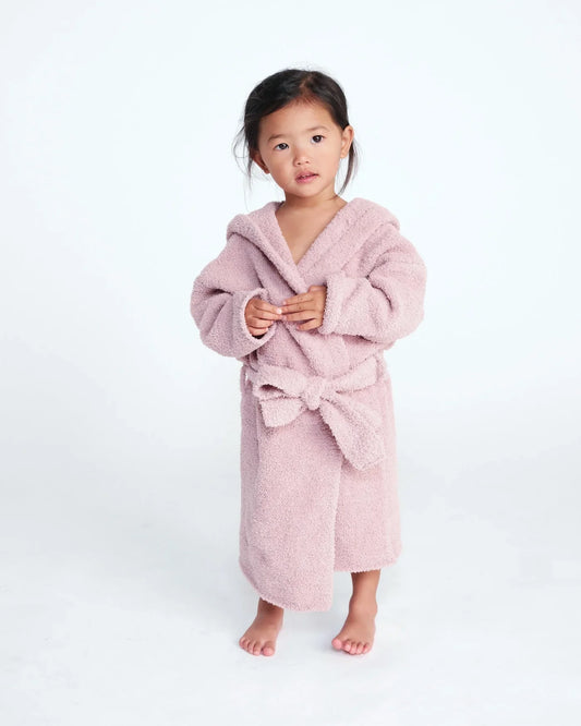 Robe en molleton | Rose cendré | 7 h