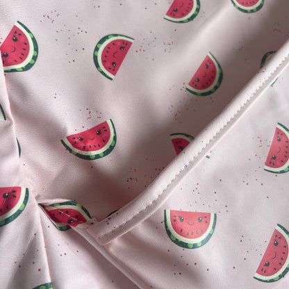 Bavette imperméable à manches longues - Melon d'eau