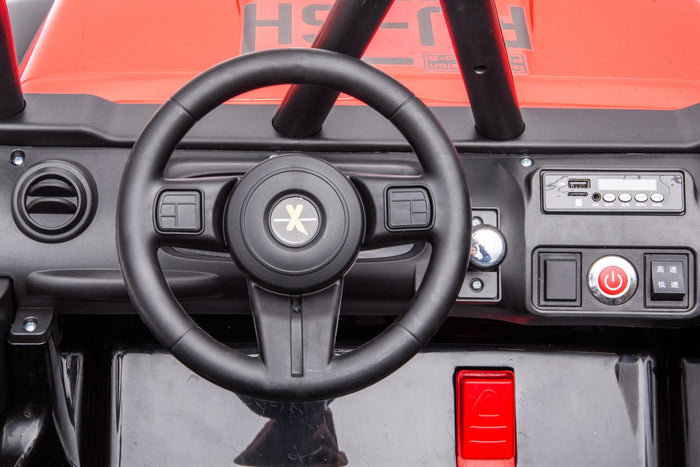 Voiture électrique pour enfants 2 places style Jeep RAIDER 24V avec télécommande et roues arrière motrices 2026