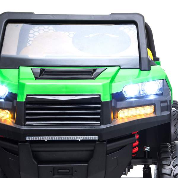 TRACTEUR 6 ROUES 2026 24V 2 PLACES POUR ENFANTS AVEC TÉLÉCOMMANDE