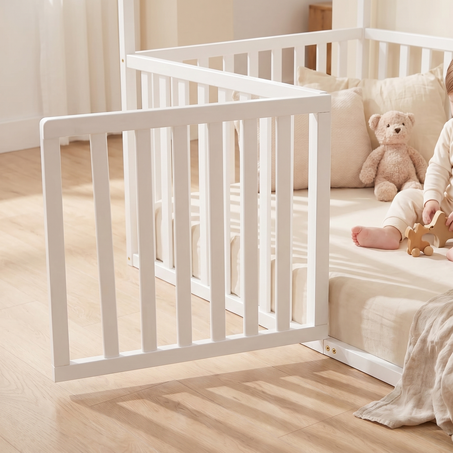 KAI HOUSE BED WITH HIGH RAILINGS