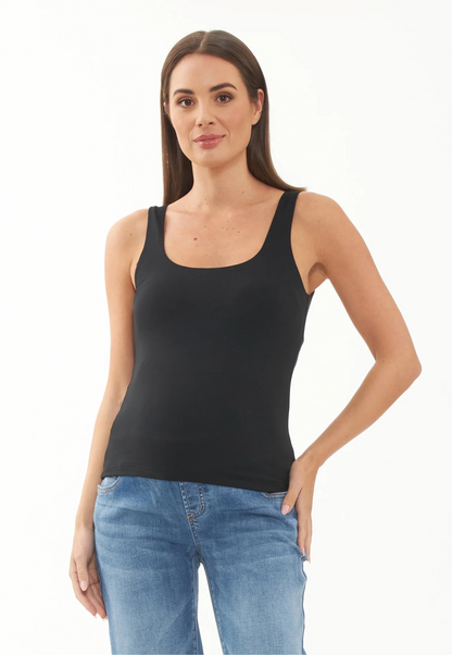 Luxe Knit Fitted Maternity Tank Top