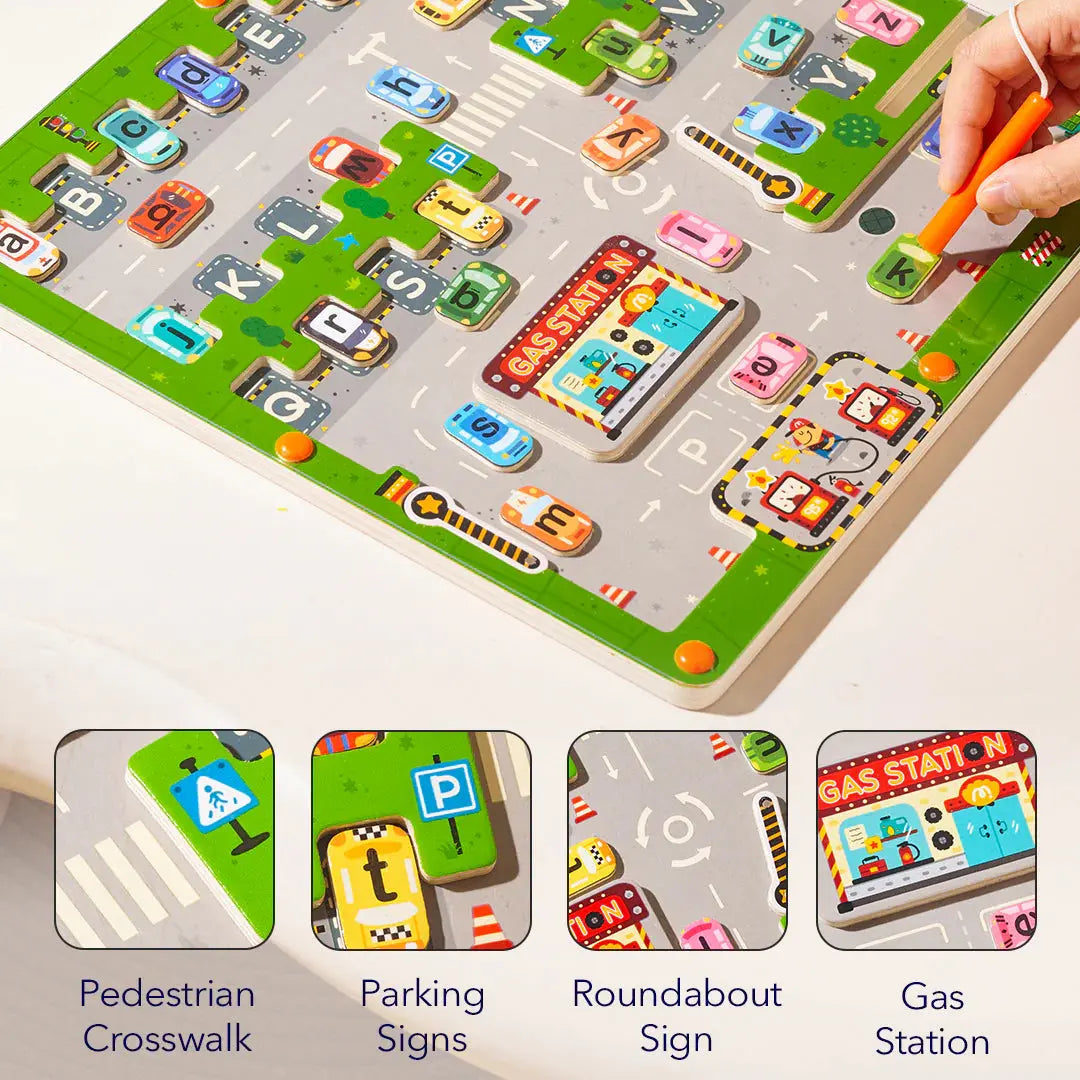 Magnetic Maze - Parking lot