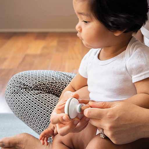 Trimö: Electric Nail Trimmer || Trimö: Coupe-ongles électrique pour bébé