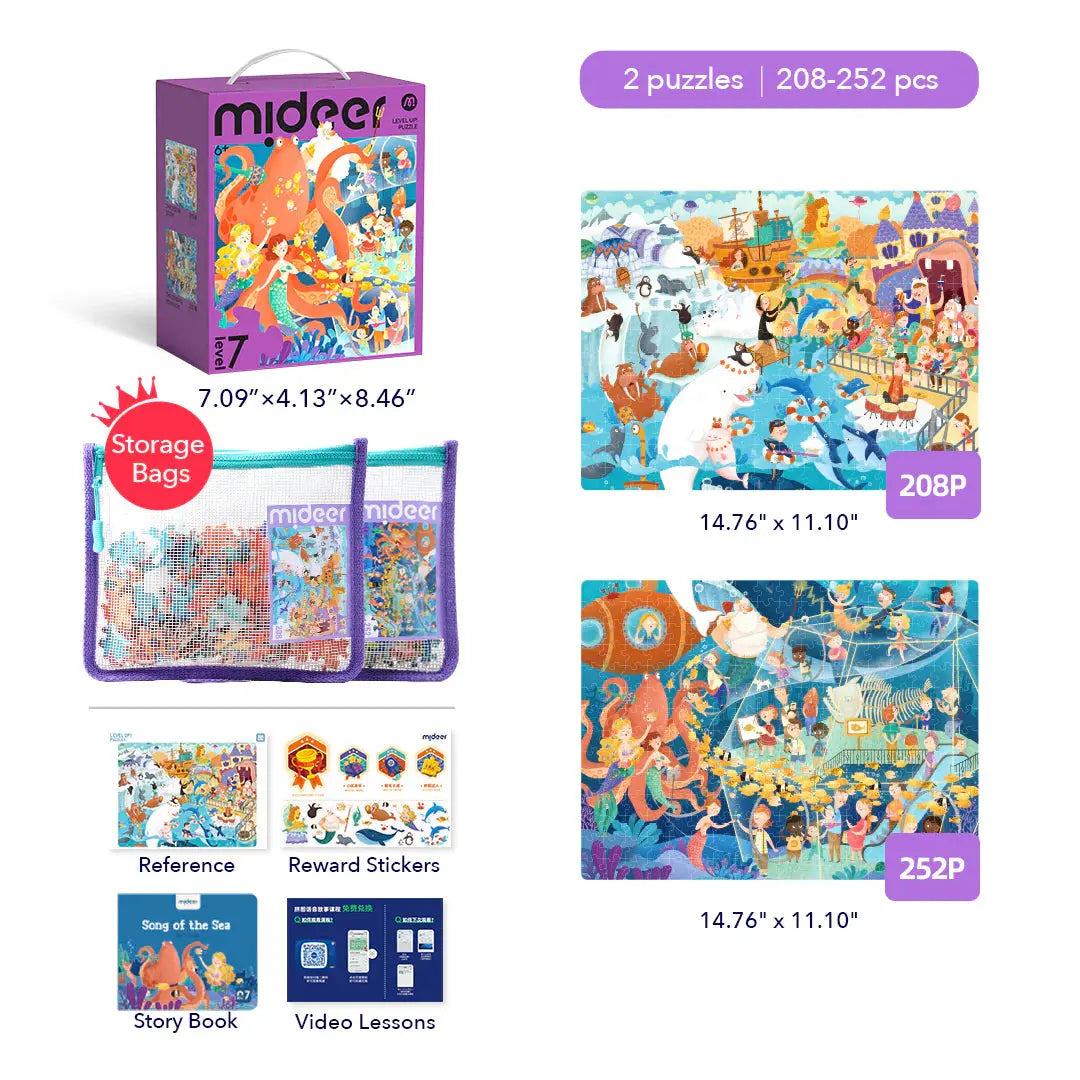 Level Up Puzzles - Level 7 Song Of The Sea