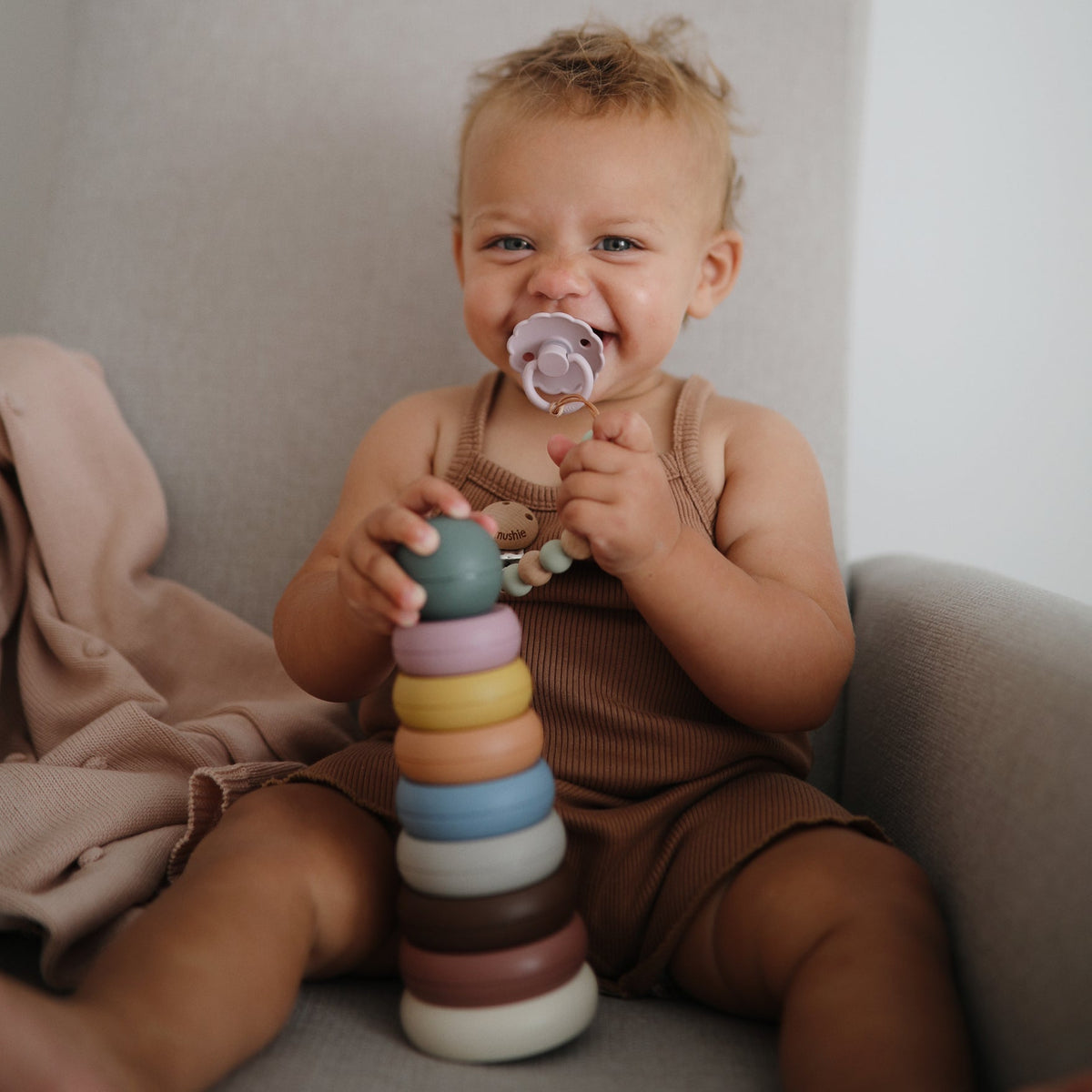 Stacking Rings Toy Tower