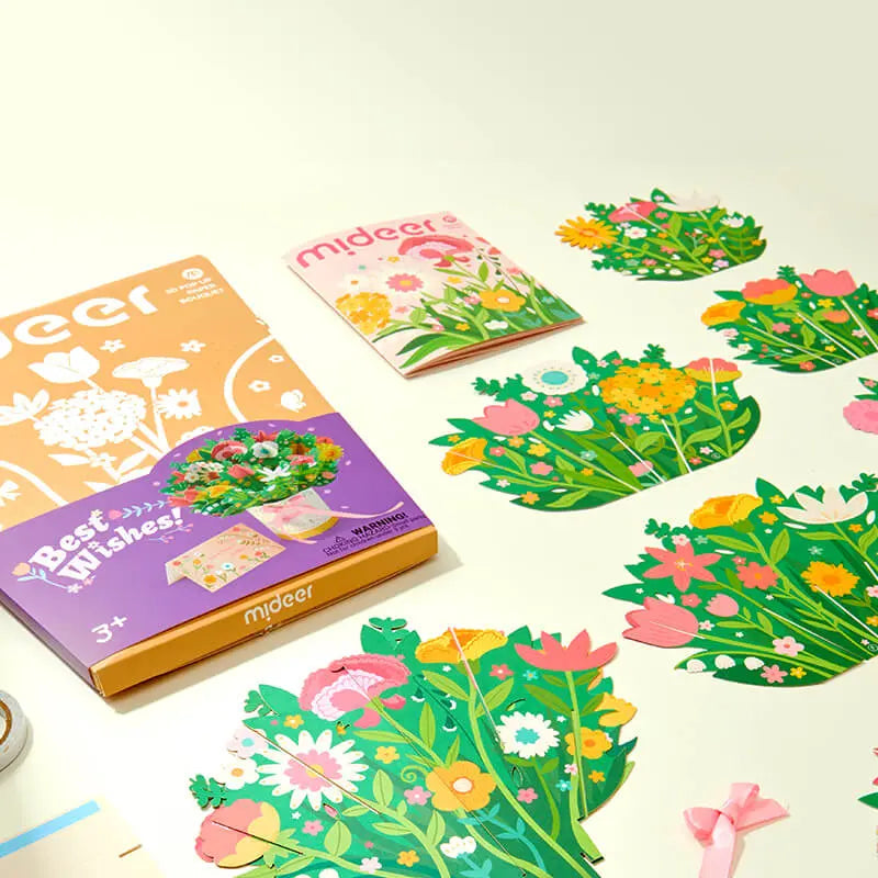 3D Pop Up Paper Bouquet