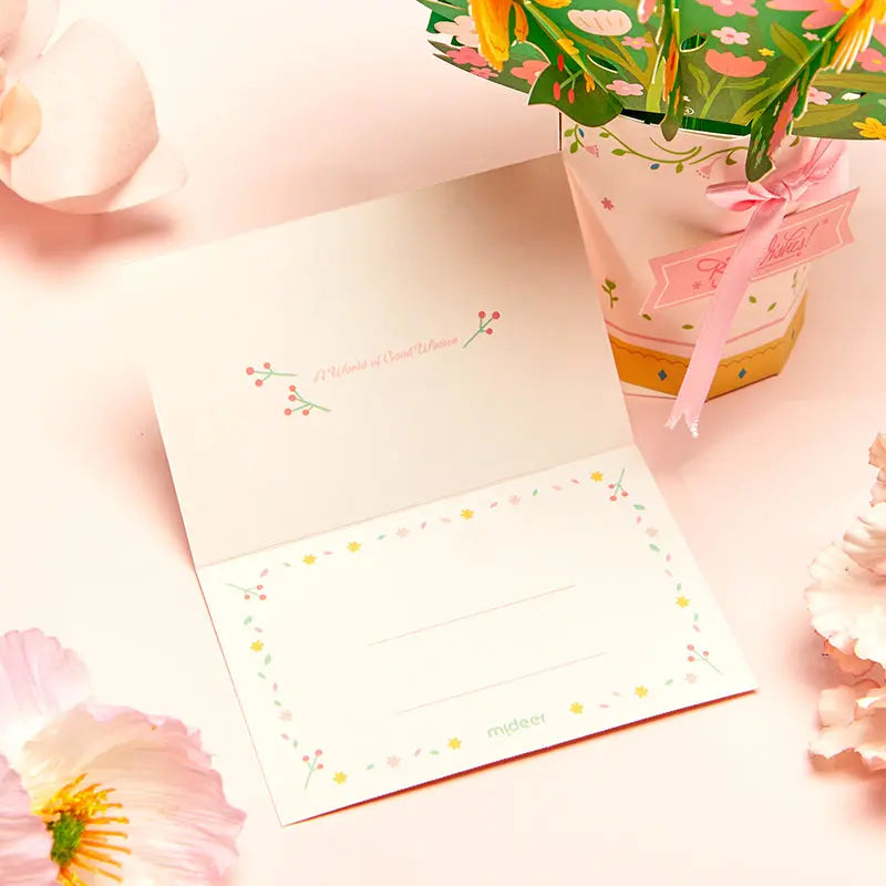 3D Pop Up Paper Bouquet