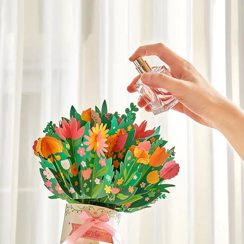 3D Pop Up Paper Bouquet