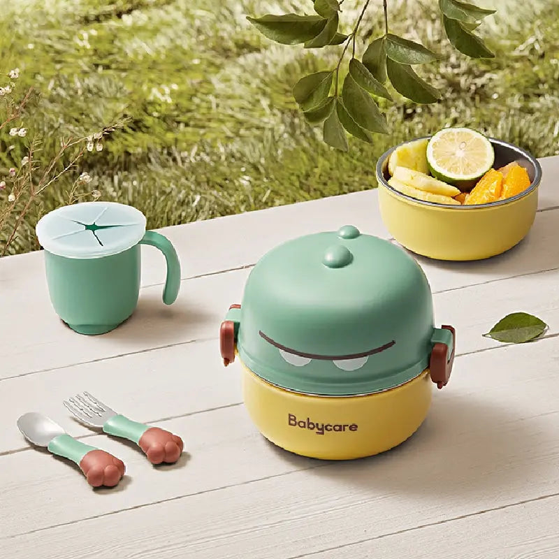 Dino Portable Tableware Set 5pcs