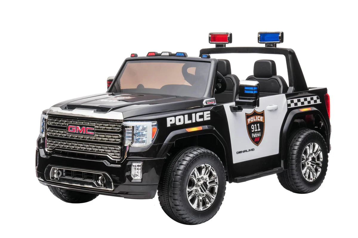 Voiture électrique GMC Sierra 24V améliorée 2026 pour enfants, 2 places, avec télécommande