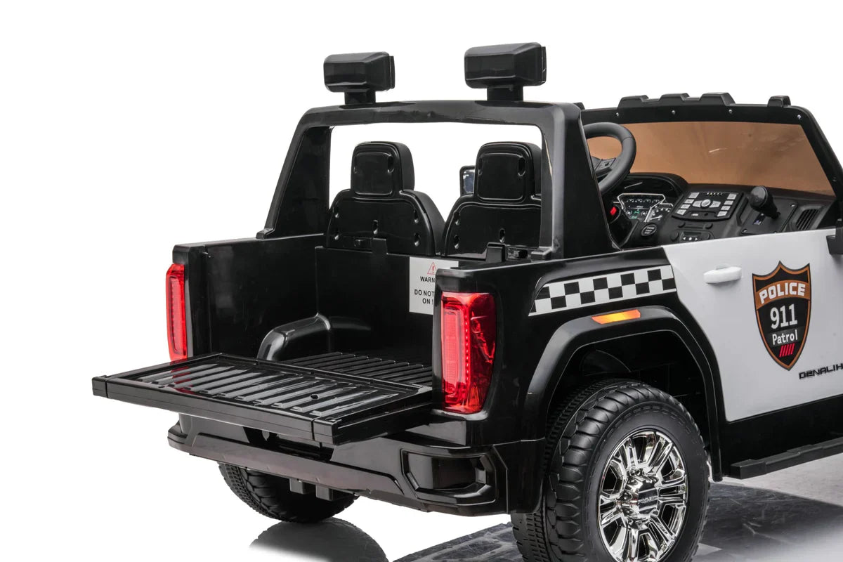 Voiture électrique GMC Sierra 24V améliorée 2026 pour enfants, 2 places, avec télécommande