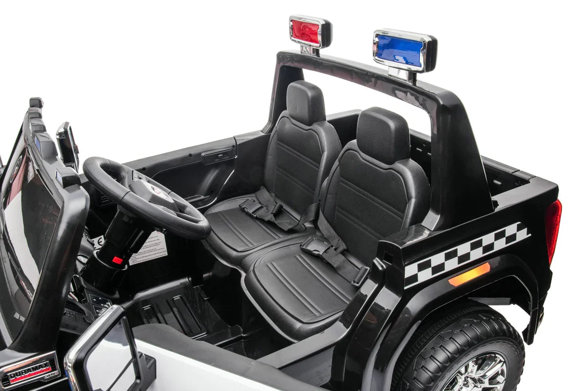 Voiture électrique GMC Sierra 24V améliorée 2026 pour enfants, 2 places, avec télécommande