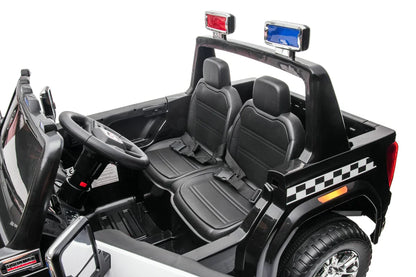 2026 UPGRADED GMC Sierra 24V 2 Seater Kids Ride On Car With Remote Control