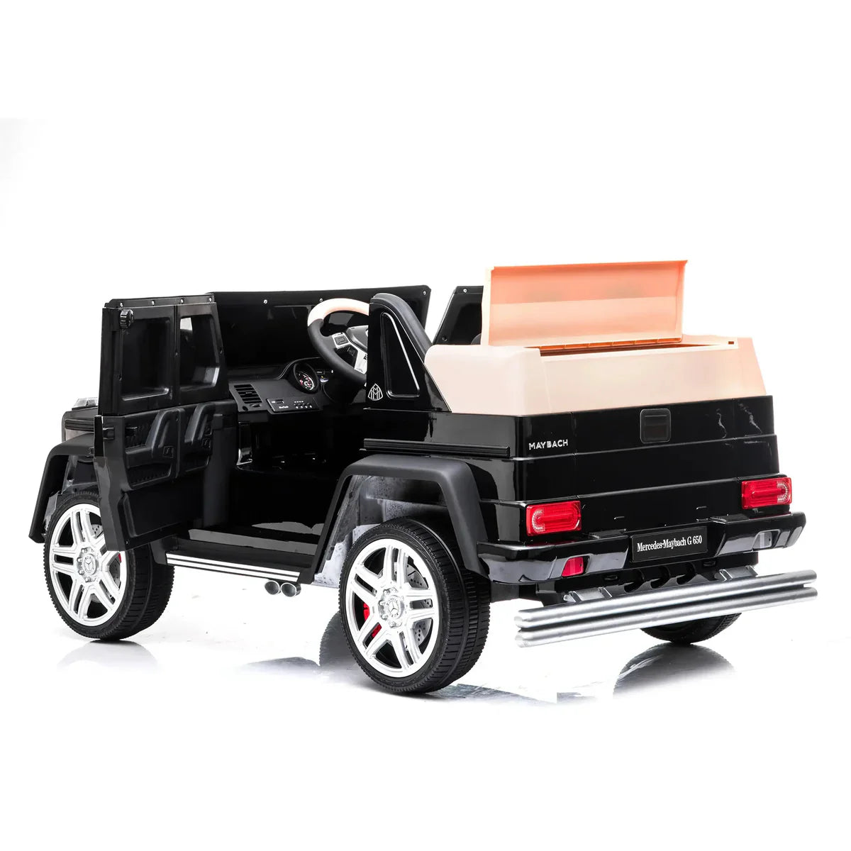 Voiture électrique pour enfants Mercedes Benz Maybach G650 12V 2026 avec télécommande