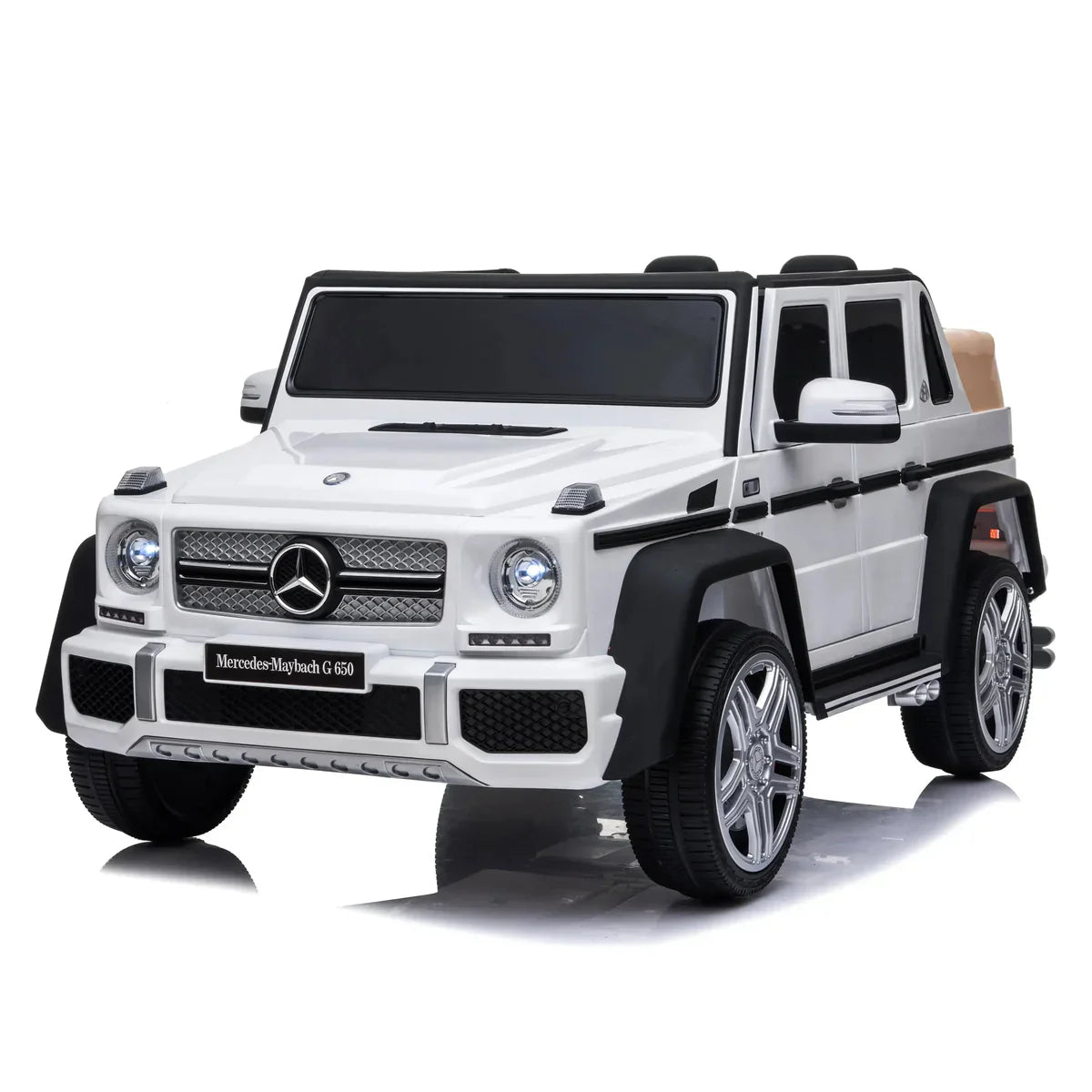 Voiture électrique pour enfants Mercedes Benz Maybach G650 12V 2026 avec télécommande