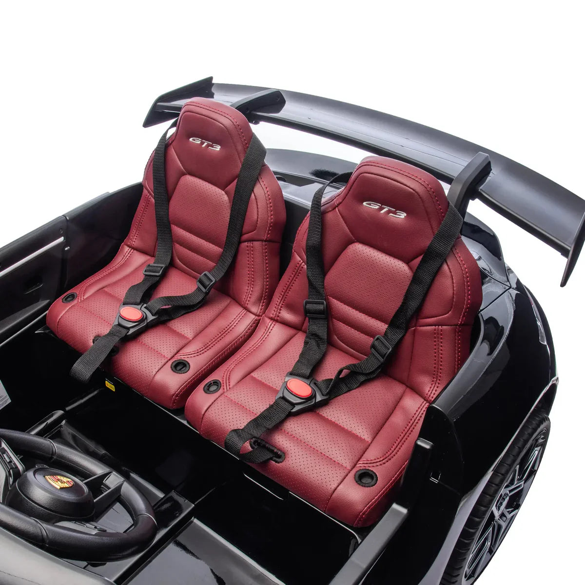 Voiture électrique 24V Porsche 911 GT3 biplace pour enfants 2026 - Nouveau moteur silencieux