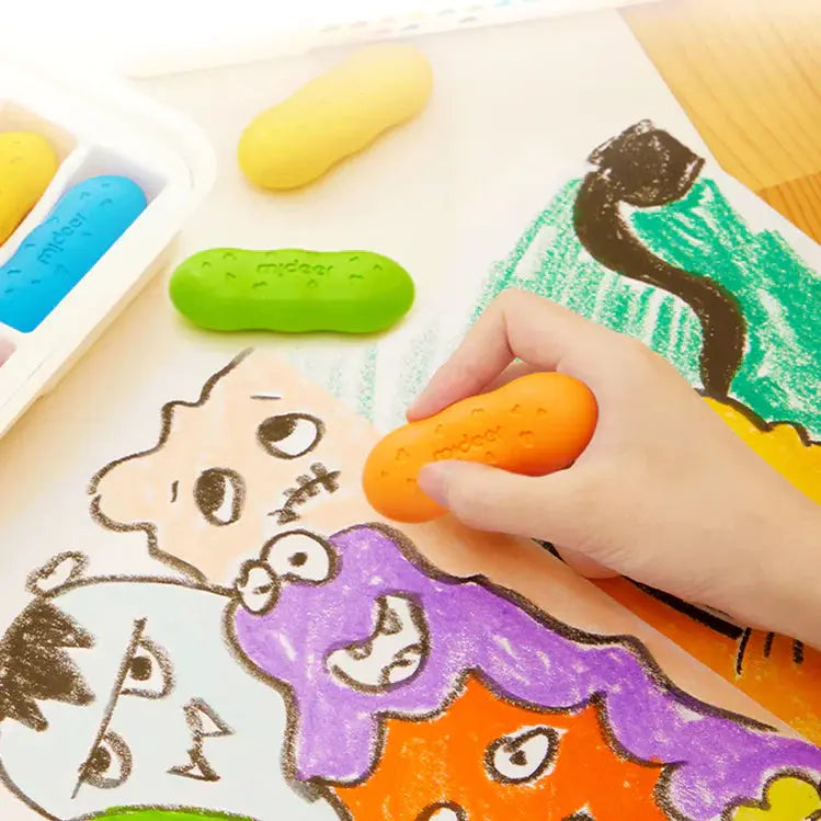 Mideer - Peas Crayons - 12 Colors